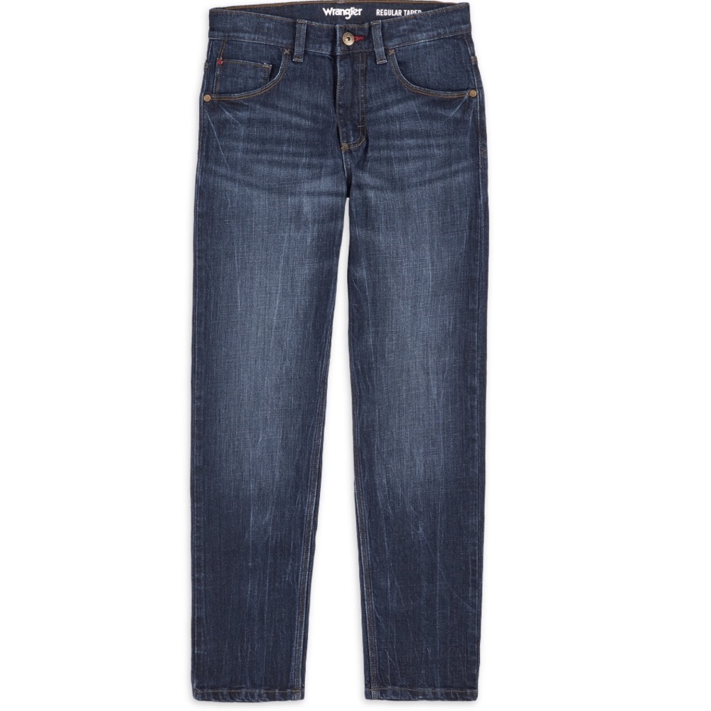 NWT sz 4 Wrangler Boy’s Taper Fit Jean - Picture 4 of 8